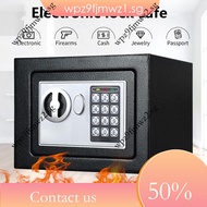 Key and Electronic Security Safe Box Digital Deposit Box for Home Office Hotel Business Lock Box for