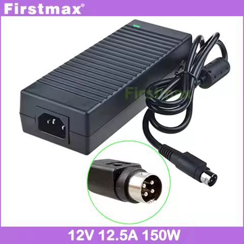 4-Pin Power supply Charger for Dell FSP150-AHAN1 LCD 9NA1350204 12V 12.5A AC Adapter