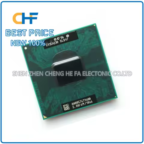 T9600 Dual Core 2.8/6M/1066 SLG9F SLB47 CPU processor