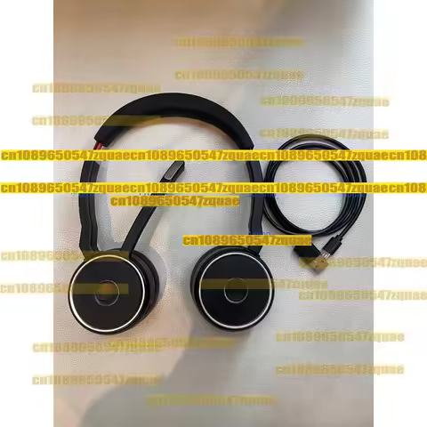 Used 95% new for Jabra Evolve 75 Black Over the Ear Wireless Headset - Black