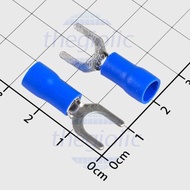 [20 Pieces]- SV3.5-6 Cos Y-shaped Head With Wire Cover 2.63-4.6mm2 Blue M6 Screws