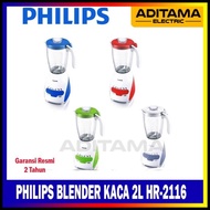 Philips Blender Gelas Hr-2116/ Blender Philips Kaca Beling Hr 2116