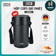 LEBENLANG LBT856 Thermal Lunch Box | Stainless Steel Office Thermal Lunch Box, Large Capacity 2.2L