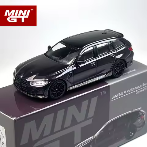 MINIGT 1:64 BMW M3 M Performance Touring Daytona Violet MGT Purple alloy car Model 896