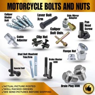 HDR 10PCS NUT AND BOLTS FOR ANY MOTORCYCLE PARTS ACCESSORIES