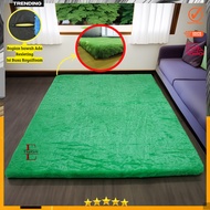 Plain Rasfur Fur Carpet 150x100x4.5cm thick fur carpet/ overall 4.5cm non-slip/