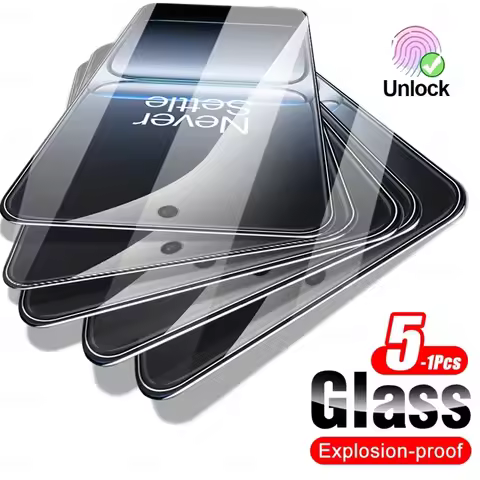 5-1Pcs Clear Tempered Glass Case For OnePlus Nord 5 4 3 5G 9H Screen Protectors One Plus Nord5 Nord4