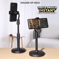 STAND HP ADJUSTABLE UNIVERSAL / HOLDER MEJA / HOLDER STAND LIVE / STAND HP ROTARI 360
