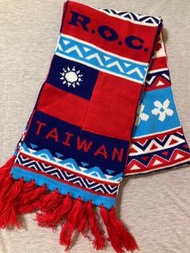 台灣國旗🇹🇼圍巾（有口袋）