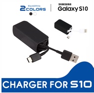 สายชาร์จ Samsung S10 ของแท้ ใช้ได้กับ Type-C Fast Charge Cable รองรับ รุ่น S8/S8+/S9/S9+/S10/S10E/G9500/G9600/G9650/A8S/A9 star/A9+/C5 pro/C7 pro/C9 pro/note8/note9 รับประกัน1ปี by ELE-STORE