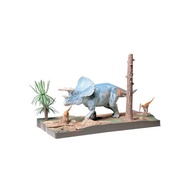 Tamiya 1/35 Dinosaur World Series No.04 Triceratops Scene Set Plastic Model 60104