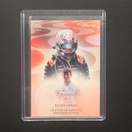 2025 Topps Eccellenza Formula 1 F1 La Passione Oliver Bearman Haas RC Rookie Card