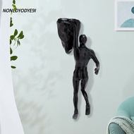NONEDYODYE9I Climbing Man Simplicity Hand-Finished Sports Ornament Resin