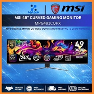 MSI MPG 491CQPX / MPG491CQPX QD-OLED 49"CURVED GAMING MONITOR (49“ DQHD / 0.03MS 240HZ / AMD FREESYN