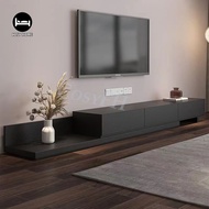CosyFH TV Cabinet TV Console Cabinet Modern Bedroom Living Room Floor Cabinet Simple Wall