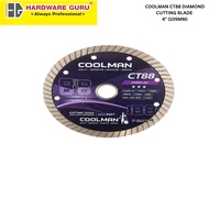 COOLMAN CT88 DIAMOND CUTTING BLADE  4" (105MM)