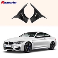For BMW F80 M3 4D Sedan Saloon 2014-2018 OE Style Carbon Fiber Front Fender Pair