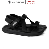 Giày Sandal Nam Thể Thao Genki Quai Hậu Trẻ Trung Đen Trắng GK271