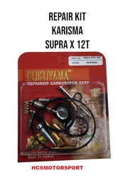 REPAIR KIT KARBURATOR KARBU KARISMA SUPRA X 125 MERK FUKUYAMA ORI
