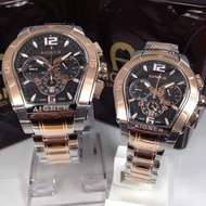 Jam Tangan Couple Aigner Original New Model A2179