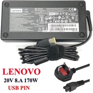 Compatible LENOVO IBM 20V 8.5A 170W USB PIN Laptop Notebook Power Adapter Charger NEW *Ready Stock*