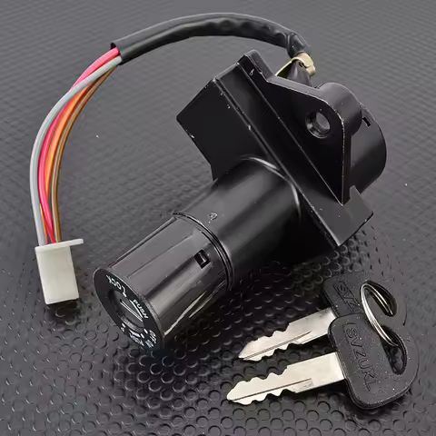 Motorcycle Ignition Switch Lock Key For Suzuki GN250 GR650 GS 250 400 450 550 650 450 850 1000 1100 