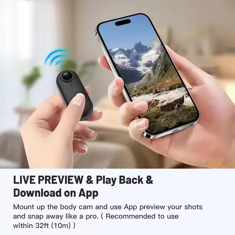 Mini Body Camera Helmet Handlebar Motorcycle Road Sport Cam Battery Body cam Full Hd Sports Action W