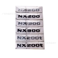 Auto Modified Rear Trunk Displacement Numerical Badge Replacement Sticker Fit Lexus NX200 NX200t NX3