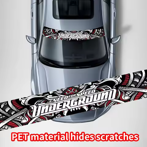 NEED FOR SPEED Car Front and Rear Windshield Stickers Personalized Interesting Stickers Windscreen B