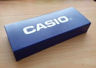 กล่องนาฬิกา CASIO สีน้ำเงินเข้ม กล่องทรงไม้ขีด กล่องนาฬิกา กล่องกระดาษยของแท้ 100%  กล่องนาฬิกา CASIO ของแท้ 100%