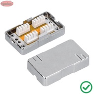 XUESHAN CAT6 Junction Box, Single Port Shielded Design RJ45 Single Port, Durable With Module Shielde