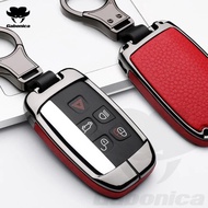 Zinc alloy Leather Car Key Cover Protector Case For Land Rover A9 Range Rover Sport Evoque Freelande