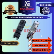 Nissan Sylphy/Grand Livina/ Latio G11/Murano z50 Power Window Main Switch
