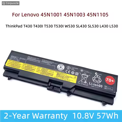 New Original 45N1001 Laptop Battery For Lenovo ThinkPad T430 T430I T530 T530I W530 SL430 SL530 L430 
