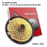 RACEWORK Bike Cassette Mountain Bike Cassette Bike Flywheel 10/11/12 Speed MTB Cassette Flywheel 11-