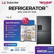 LG REFRIGERATOR / PETI AIS 635L [INSTALMENT‼️]