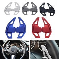 2Pcs Aluminum Car Steering Wheel Paddle Shifter Gear Shift Shifter Extension For BMW 1 2 3 4 5 6 7 X