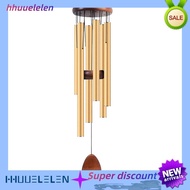 [hhuuelelen]Metal Windchime Aluminum Windbell Wind Chimes 6 Rods Chimes Home Decoration Craft Outdoo
