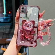 Suitable For Moto G54 EUR Edition/G54 Power/G56/G52/G54 Comfortable feel 3pcs( Green bird phone Case