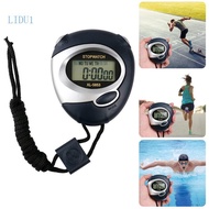 LIDU1 Practical Exercise Chronograph Featuring Single Event Memory And Nonslip Band