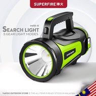 Supfire M15-X Lampu Suluh Terang Super Bright Torch Light Long-shot 330m Rechargeable LED Handheld S