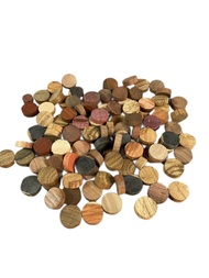 Đồ Chơi Robot Bằng Gỗ Sưa Đỏ Nhỏ 2*2*2cm Đồ Trang Trí Nhà Bằng Gỗ Sưa Zambia Blood Mahogany Purple L