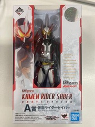 全新未開彩透shf假面騎士聖刃 Saber 一番賞 幪面超人 s.h.figuarts