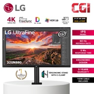 LG 31.5" 32UN880 5ms 60Hz UltraFine™ Display 4K HDR10 Ergonomic Type-C Monitor