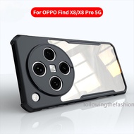 Casing For OPPO Find X8 Pro 5G Oppo Find X8pro oppo Find X8 X8 Pro 5G 2024 Transparent Shockproof Si