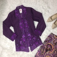 [Raya 2022] Kebaya Nyonya Cotton Linen (Top Only) Kebaya Moden Kebaya Sulam Kebaya Labuh Baju Raya 2