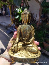 พระไภษัชยคุรุ มี2เนื้อ  เงินทิเบต และ copper bronze import from Tibet  ปลุกเสกแล้ว ***พร้อมส่ง📮