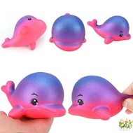 Animal Whale Jumbo Squishy Kawaii Cute Dolphin Slow Rising Strap Scented Stretch Squeeze Bread Cake