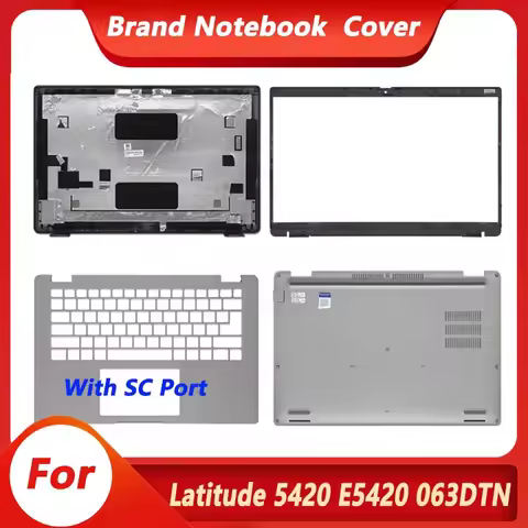 New For Latitude 5420 E5420 Laptop LCD Back Top Cover Front Bezel Palmrest Upper Lower Bottom Base C