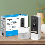 TP-Link Tapo D230S1 Smart Doorbell Viewer Long Battery Life Waterproof 3K 5MP Wifi Camera
